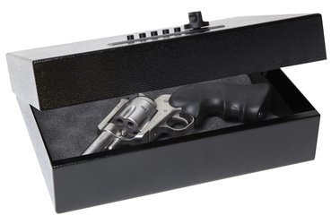 Top Opening Pistol Safe w/ Pushbutton Mechanical Lock