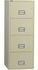 Fire/Water Rated 4-Drawer Letter Size File Cab. (54 x 16.9 x 25)