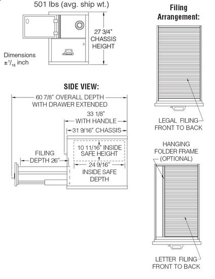 Safe Hidden In A Fire Water Rated 2 Drawer File Cabinet Nationwidesafes Com