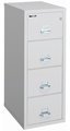 Fire/Water Rated 4-Drawer Legal Size File Cab. (52.8 x 20.8 x 25.1)