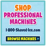 Commercial Shaved Ice and Snow Cone Machines