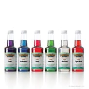 6 Pack of Shaved Ice Syrup - Pints