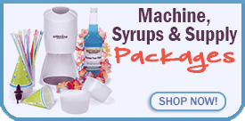 Shaved Ice & Snow Cone Supplies
