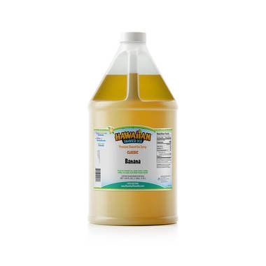 Gallon - Banana Shaved Ice Syrup