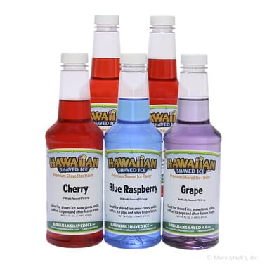 Five Pints of Shaved Ice Syrup