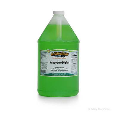 Honeydew Flavored Syrup - Gallon