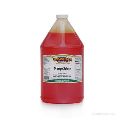 Gallon - Orange Splash Shaved Ice Syrup