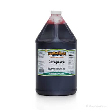 Gallon - Pomegranate Shaved Ice Syrup