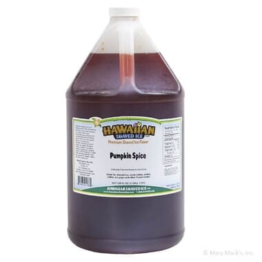 Gallon - Pumpkin Shaved Ice Syrup Gallon - Pumpkin Shaved Ice Syrup
