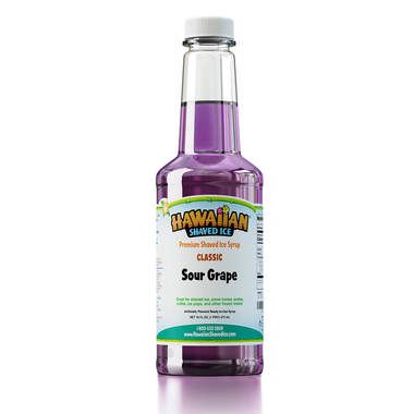 Sour Grape Shaved Ice & Snow Cone Syrup - Pint