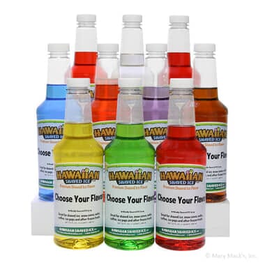 Choose 10 Pints of Syrup Flavor