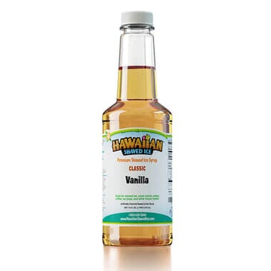 Vanilla Shaved Ice & Snow Cone Syrup - Pint