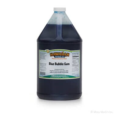 Gallon - Blue Bubble Gum Shaved Ice Syrup Gallon - Blue Bubble Gum Shaved Ice Syrup