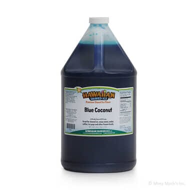 Gallon - Blue Coconut Shaved Ice Syrup Gallon - Blue Coconut Shaved Ice Syrup