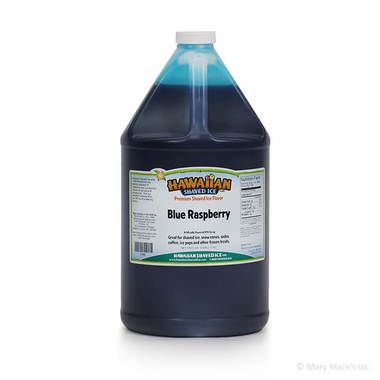 Gallon - Blue Raspberry Syrup for Shaved Ice