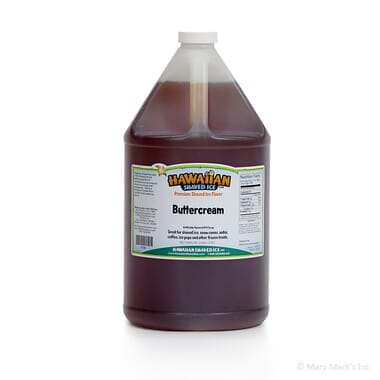 Buttercream Flavored Syrup - Gallon Buttercream Flavored Syrup - Gallon