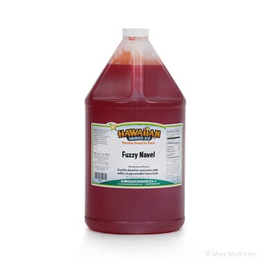 Gallon - Fuzzy Naval Syrup for Shaved Ice Gallon - Fuzzy Naval Syrup for Shaved Ice