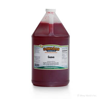 Gallon - Guava Shaved Ice Syrup Gallon - Guava Shaved Ice Syrup