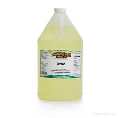 Gallon - Lemon Shaved Ice Syrup Gallon - Lemon Shaved Ice Syrup