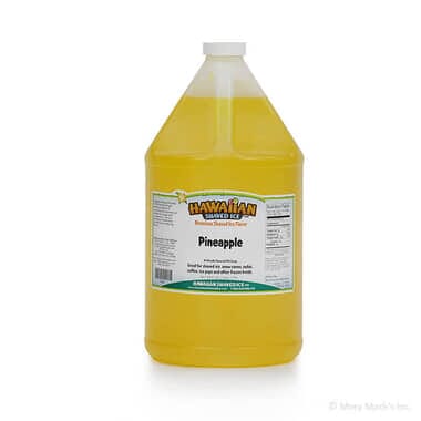 Gallon - Pineapple Shaved Ice Syrup Gallon - Pineapple Shaved Ice Syrup