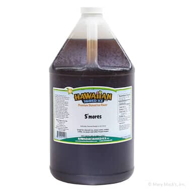 Gallon - S'mores Flavored Syrup for Shaved Ice Gallon - S'mores Flavored Syrup for Shaved Ice