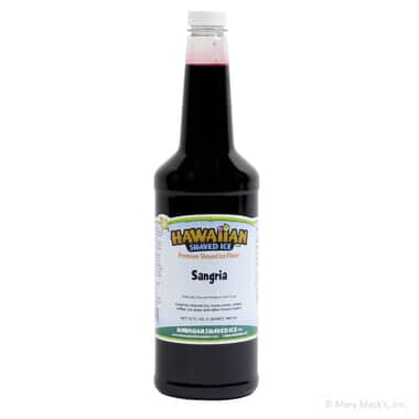 Sangria Shaved Ice & Snow Cone Syrup Sangria Shaved Ice & Snow Cone Syrup