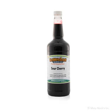 Sour Cherry Shaved Ice & Snow Cone Syrup