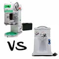 Plug-In vs. Battery Operated Shaved Ice Machines Plug-In vs. Battery Operated Shaved Ice Machines