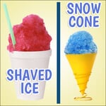 Difference Between Shaved Ice & Snow Cones Difference Between Shaved Ice & Snow Cones