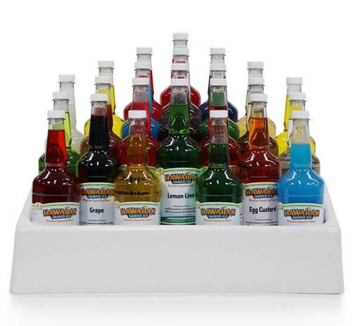 Home Plate Shaped Bottle Rack | 1-800-Shaved-Ice