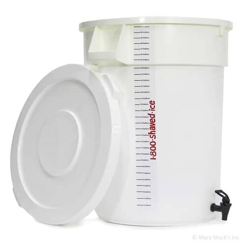32 Gallon Mixing Container 1800ShavedIce