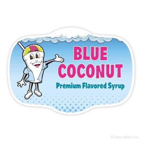 Premium Shaved Ice Flavor Labels