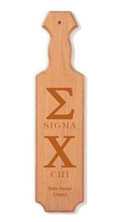 Fraternity Oak Letter Paddle - Closeout