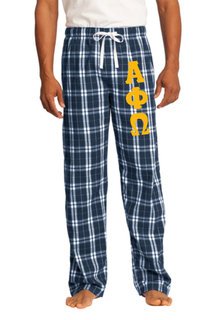 Alpha Phi Omega Flannel Plaid Pant - PJ's