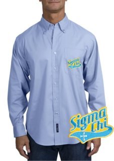 DISCOUNT-Fraternity Long Sleeve Oxford