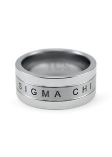 Sigma Chi Tungsten Ring