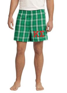 Fraternity & Sorority Flannel Boxer Shorts