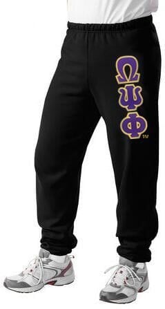 omega psi phi sweatpants