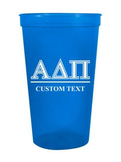 Alpha Delta Pi Custom Greek Symbolized Stadium Cup