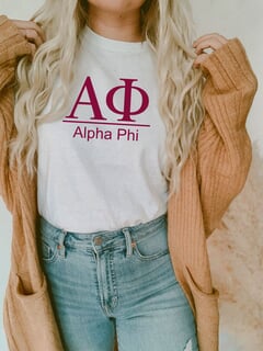 alpha phi boyfriend shirt