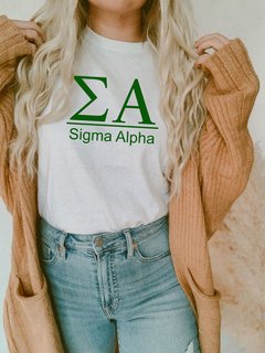 Sigma Alpha Comfort Colors Heavyweight T-Shirt