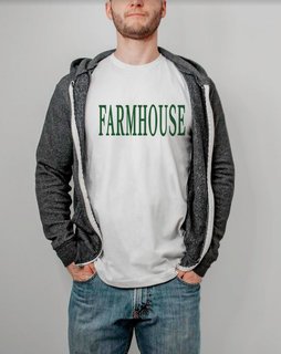FarmHouse Fraternity Lettered Tee - $14.95!