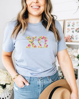 chi omega boyfriend shirt