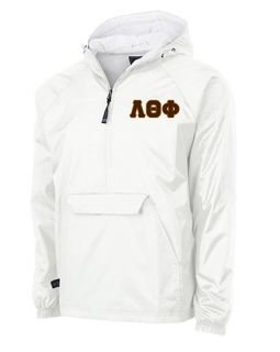 Lambda Theta Phi Tackle Twill Lettered Pack N Go Pullover