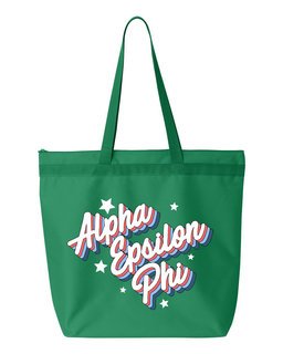 Alpha Epsilon Phi Flashback Tote Bag
