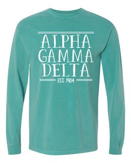 Alpha Gamma Delta T-shirt Designs - Recruitment, Bid Day & More