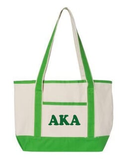 AKA Alpha Kappa Alpha Sorority Canyon Outback Leather Backpack Purse Sling NWT