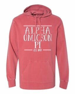 Go Greek Chic Alpha Omicron Pi Jogger Sweatpants