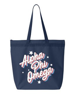 Alpha Phi Omega Flashback Tote bag