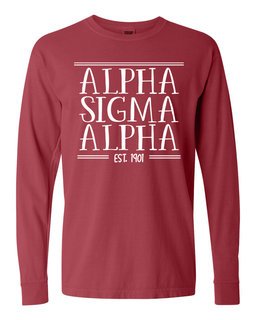 Alpha Sigma Alpha T-Shirts - Recruitment, Bid Day & More